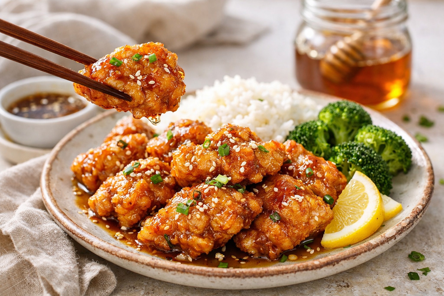 Easy Crispy Honey Garlic Chicken for Weeknight Dinner
